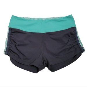 Kyodan Gray & Green Pull-on Athletic Shorts